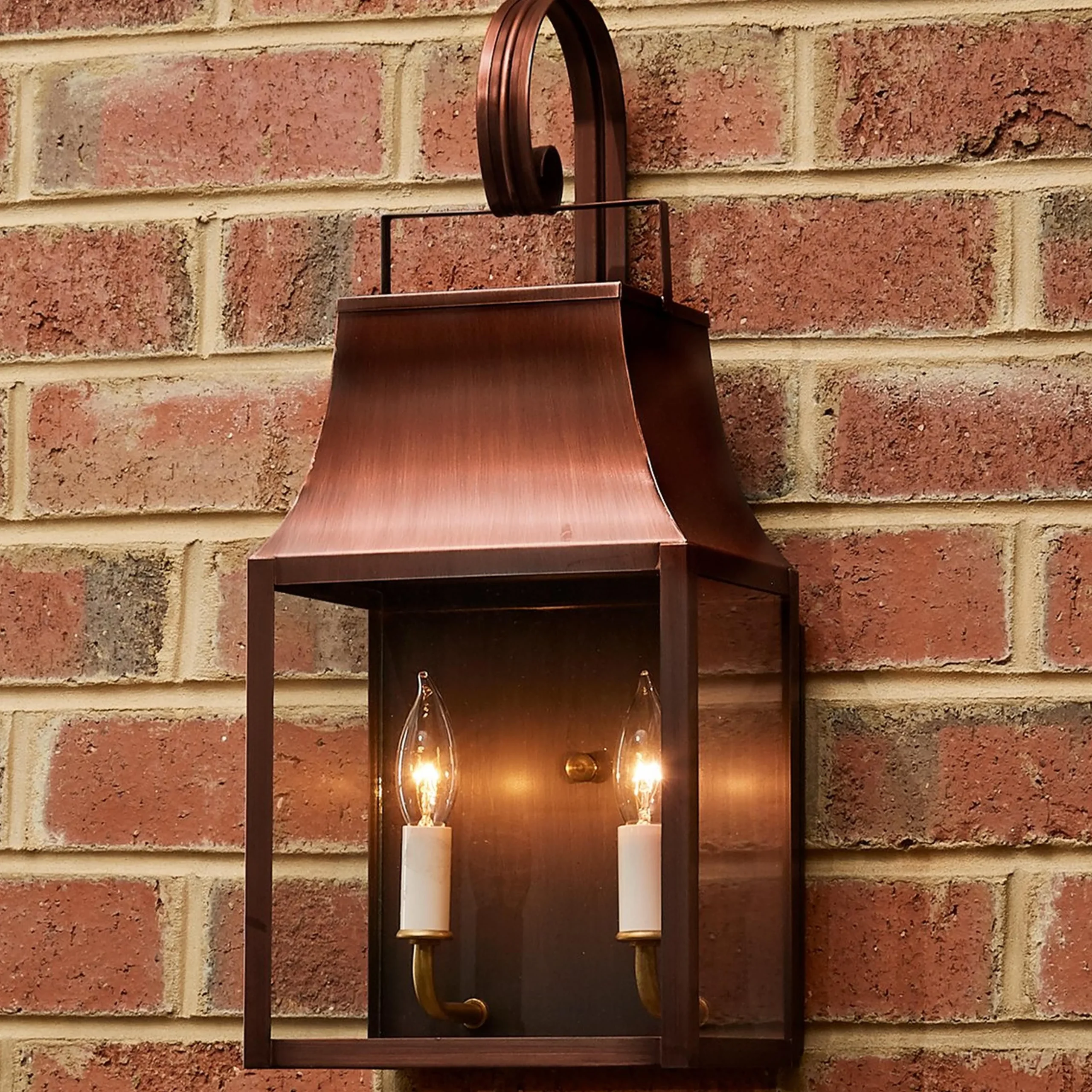 Colonial Metalcrafts Capital Outdoor Sconce - Large