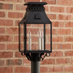 Colonial Metalcrafts Federal Outdoor Post Light - Tall