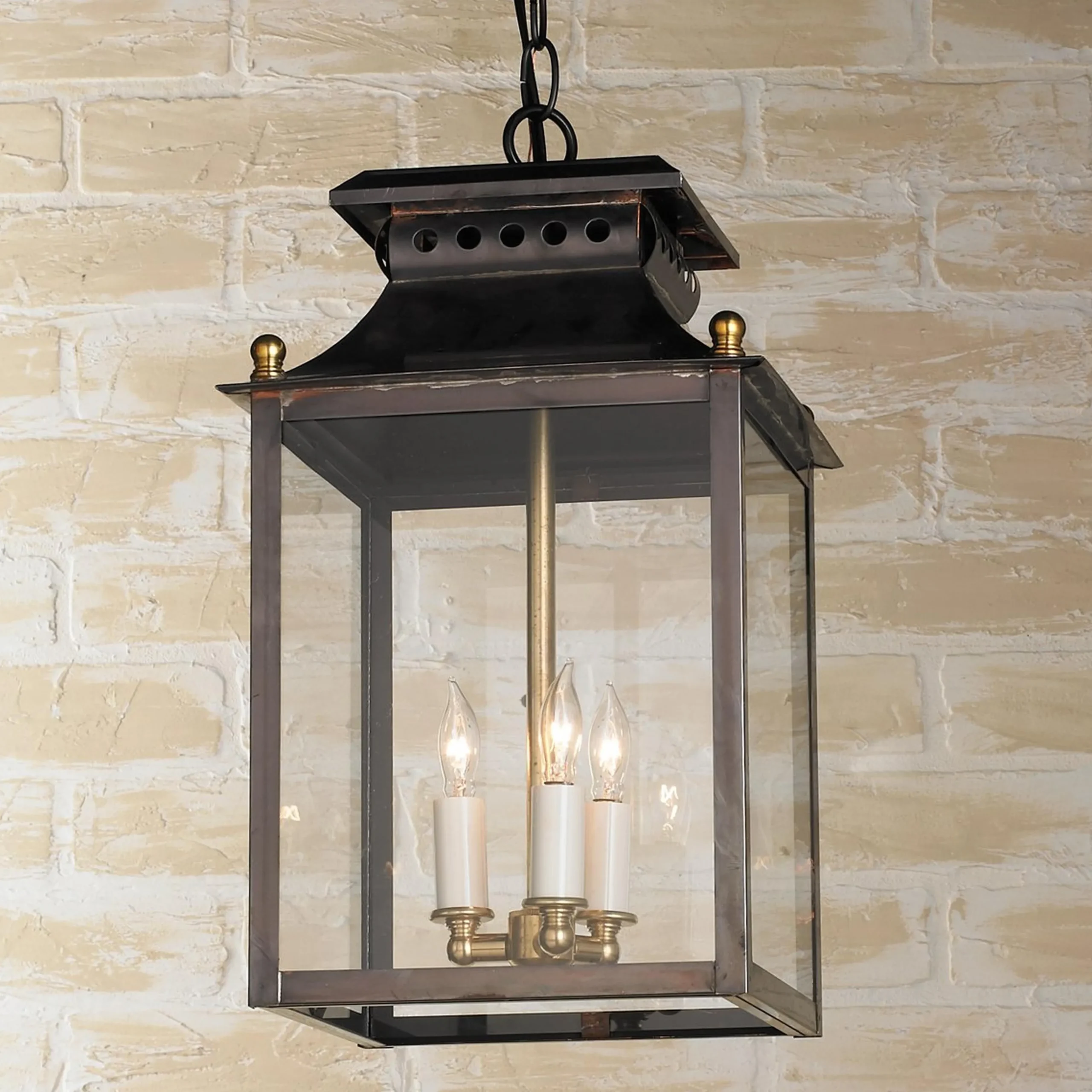 Colonial Metalcrafts Federal Outdoor Hanging Lantern - Small