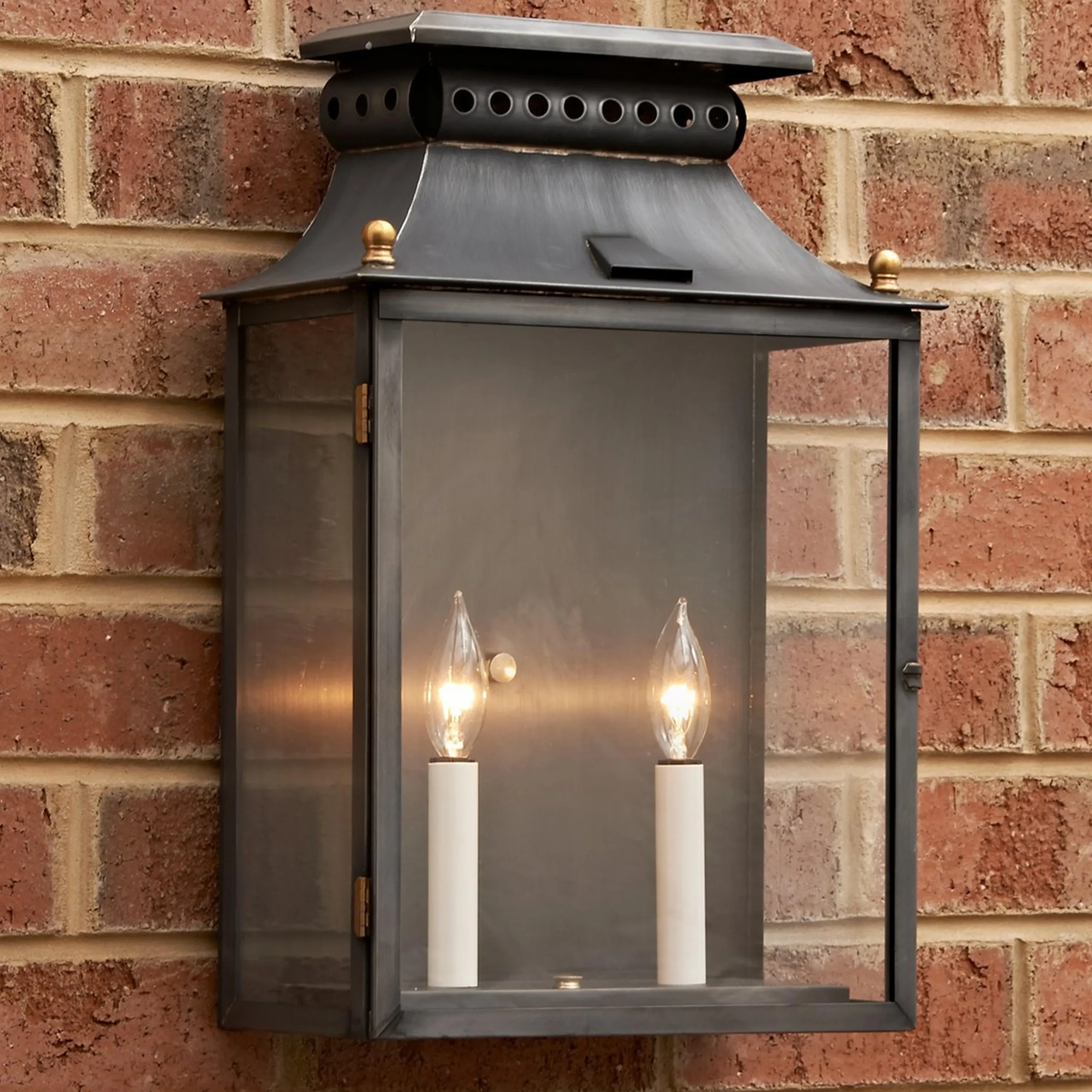 Colonial Metalcrafts Federal Outdoor Sconce - Large