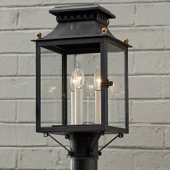 Colonial Metalcrafts Federal Outdoor Post Light