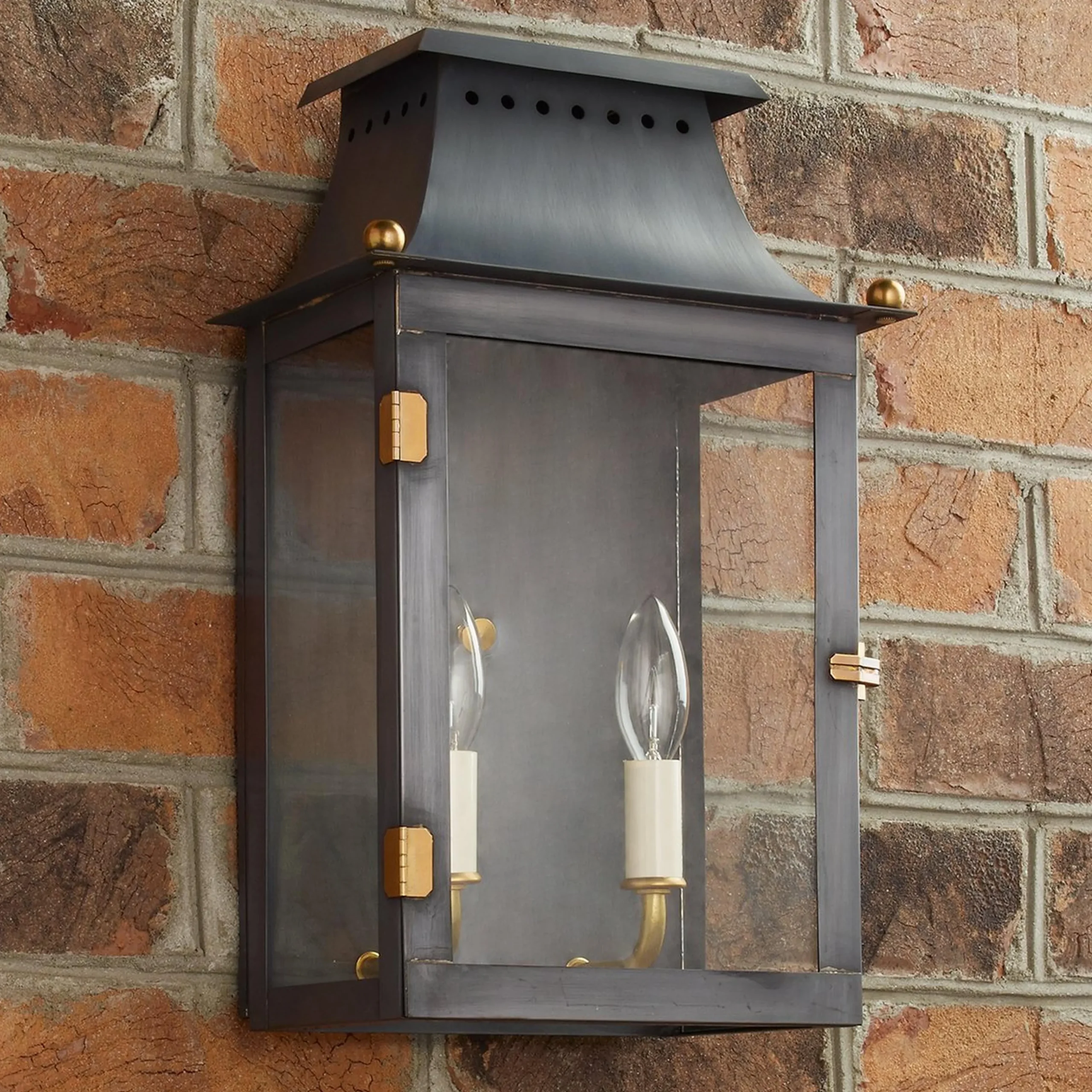 Colonial Metalcrafts Franklin Outdoor Sconce