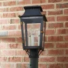 Colonial Metalcrafts Franklin Outdoor Post Light