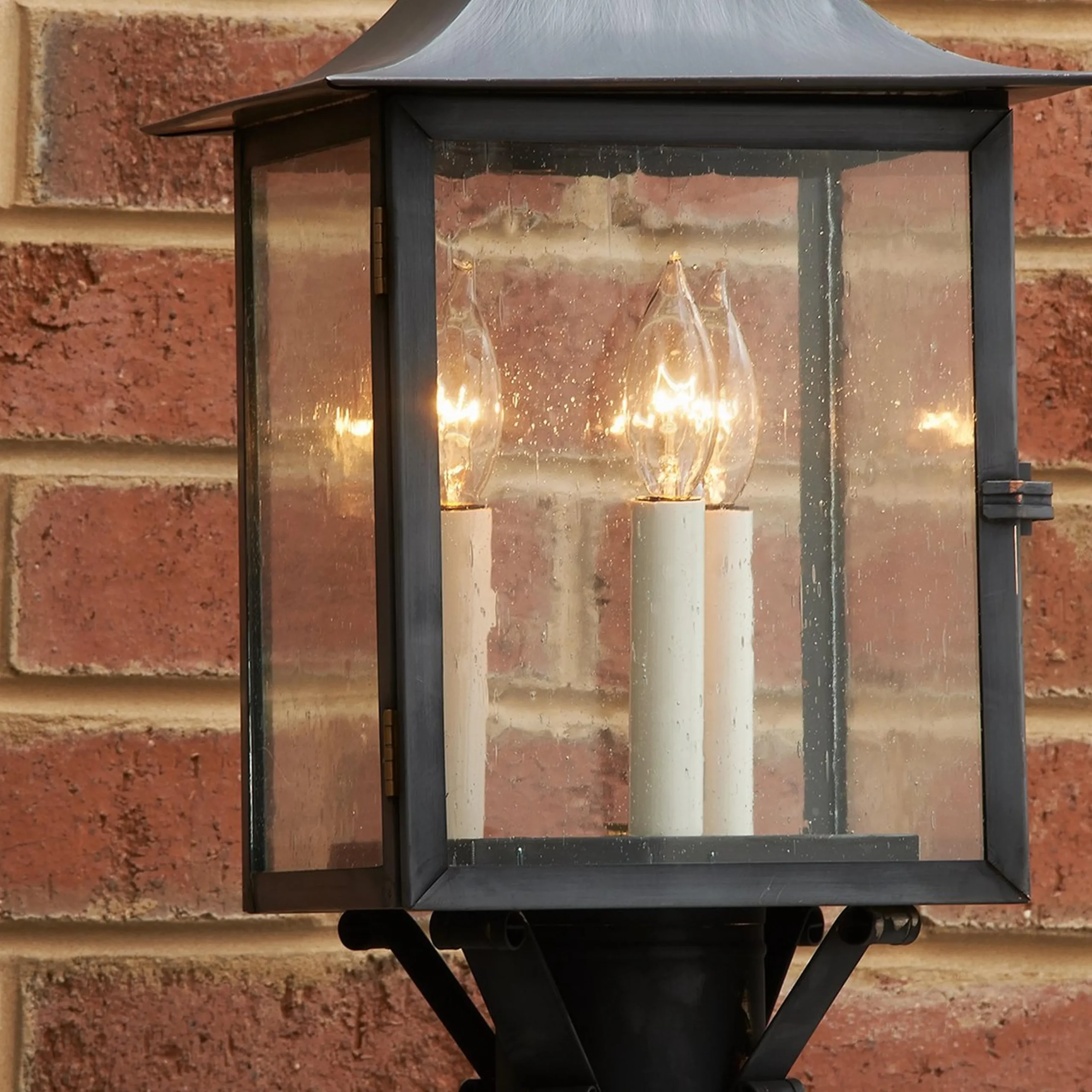 Colonial Metalcrafts Georgian Outdoor Post Light - Small