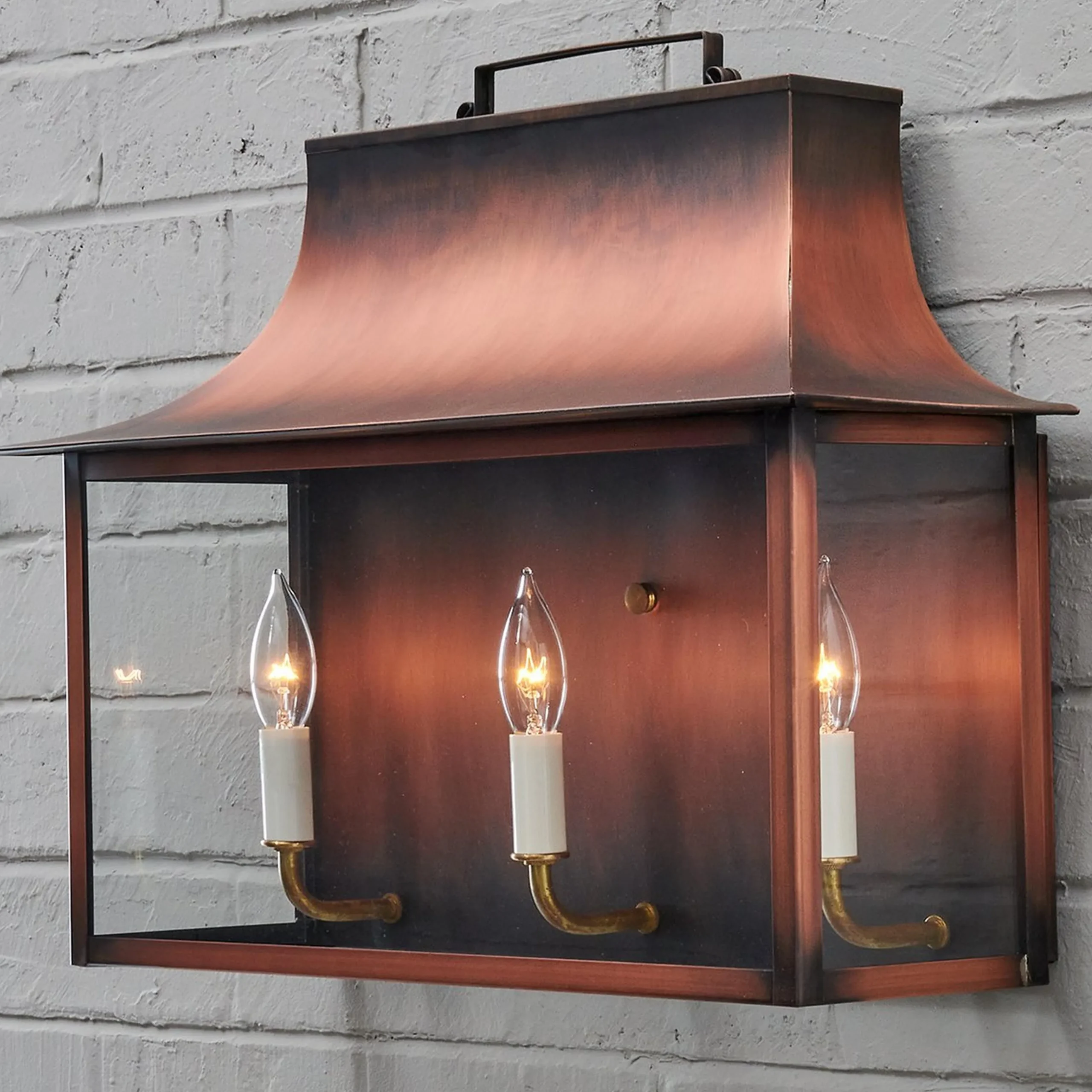 Colonial Metalcrafts Georgian Outdoor Sconce - Large