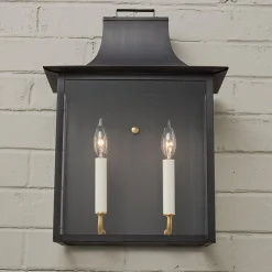 Colonial Metalcrafts Georgian Outdoor Sconce - Medium