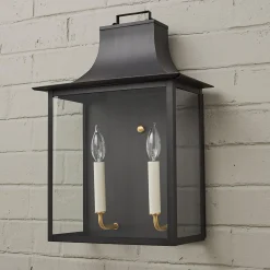 Colonial Metalcrafts Georgian Outdoor Sconce - Medium