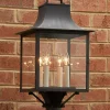 Colonial Metalcrafts Georgian Outdoor Post Light - Large