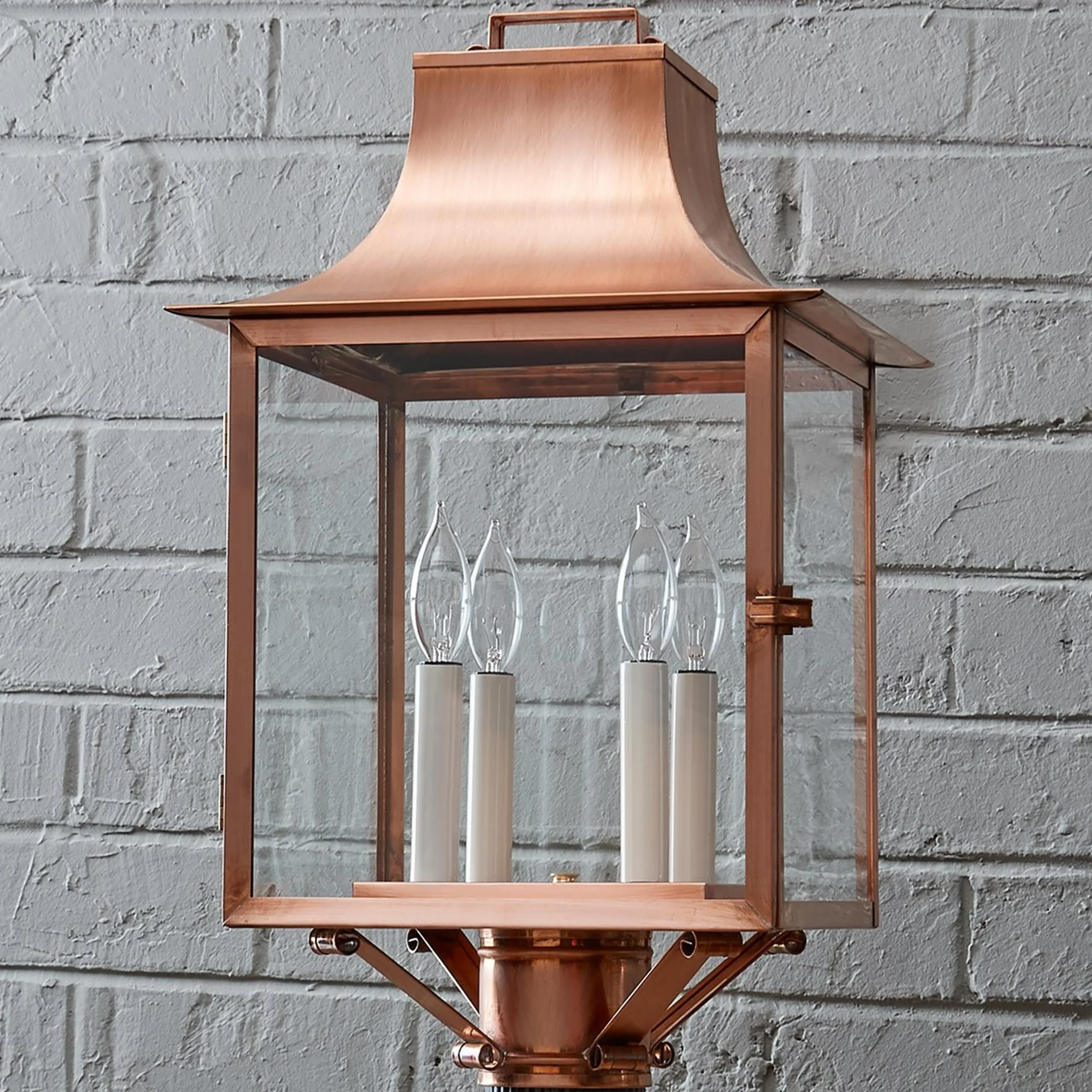 Colonial Metalcrafts Georgian Outdoor Post Light - Large