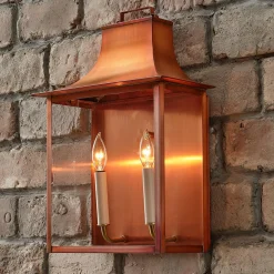 Colonial Metalcrafts Georgian Outdoor Sconce - Medium