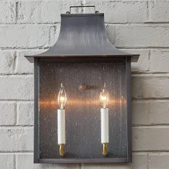 Colonial Metalcrafts Georgian Outdoor Sconce - Medium