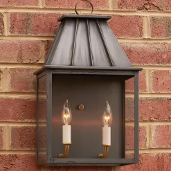 Colonial Metalcrafts Mansard Outdoor Sconce - Large