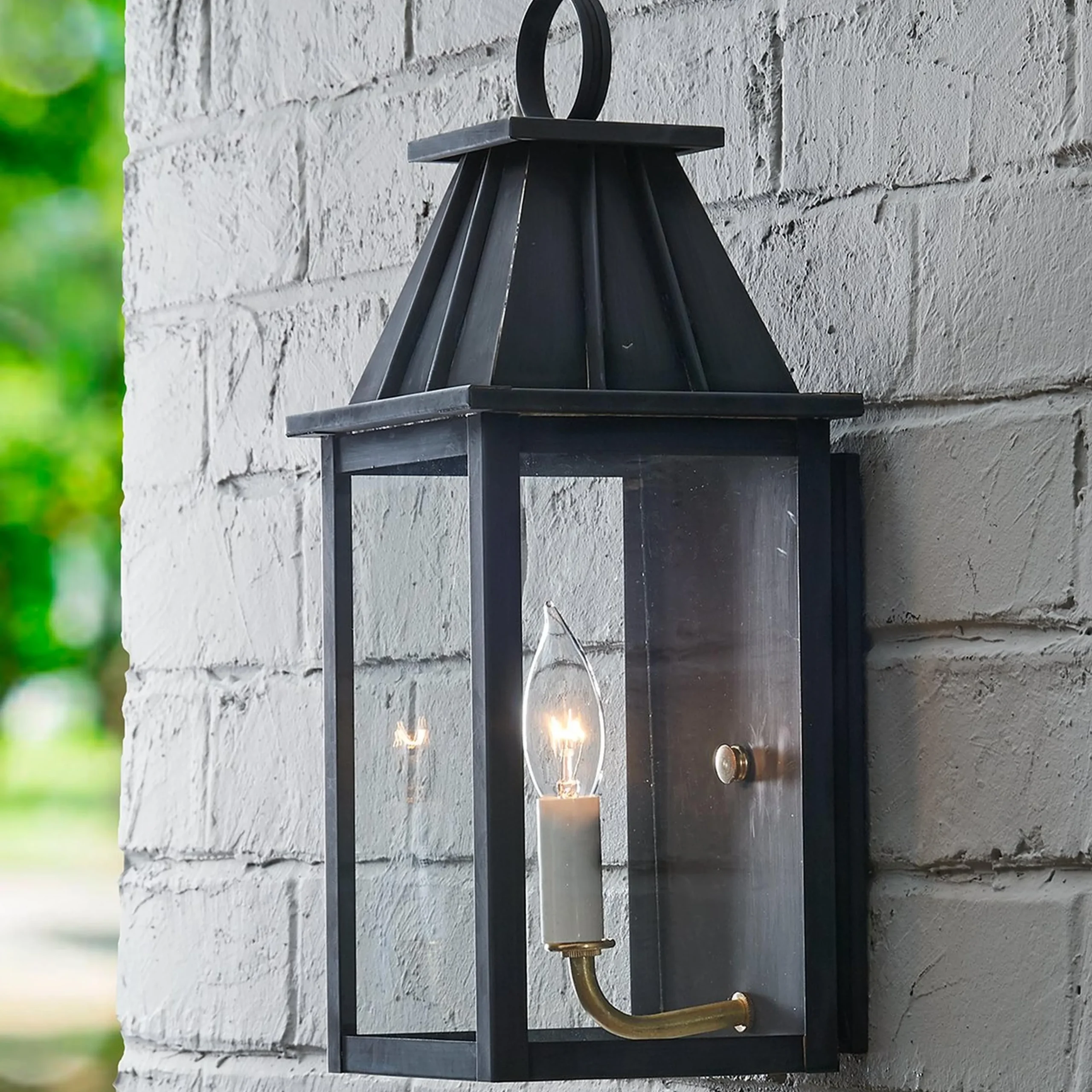 Colonial Metalcrafts Mansard Outdoor Sconce - Small