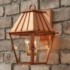 Colonial Metalcrafts Mansard Outdoor Carriage Light - Large
