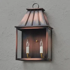 Colonial Metalcrafts Mansard Outdoor Sconce - Large