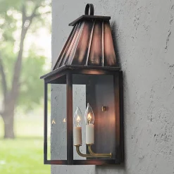 Colonial Metalcrafts Mansard Outdoor Sconce - Large