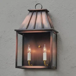 Colonial Metalcrafts Mansard Outdoor Sconce - Large