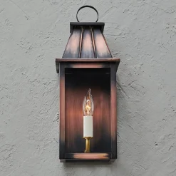 Colonial Metalcrafts Mansard Outdoor Sconce - Small