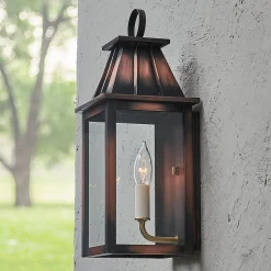Colonial Metalcrafts Mansard Outdoor Sconce - Small