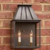 Colonial Metalcrafts Mansard Outdoor Sconce - Large