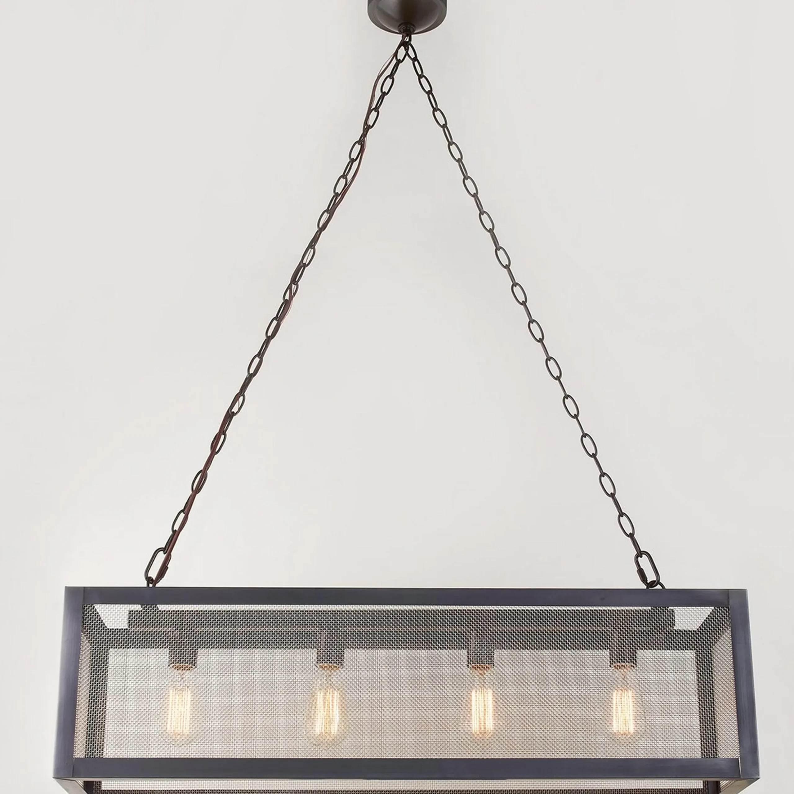 Colonial Metalcrafts Mesh Island Chandelier