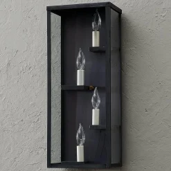 Colonial Metalcrafts Modern Shelf Outdoor Sconce