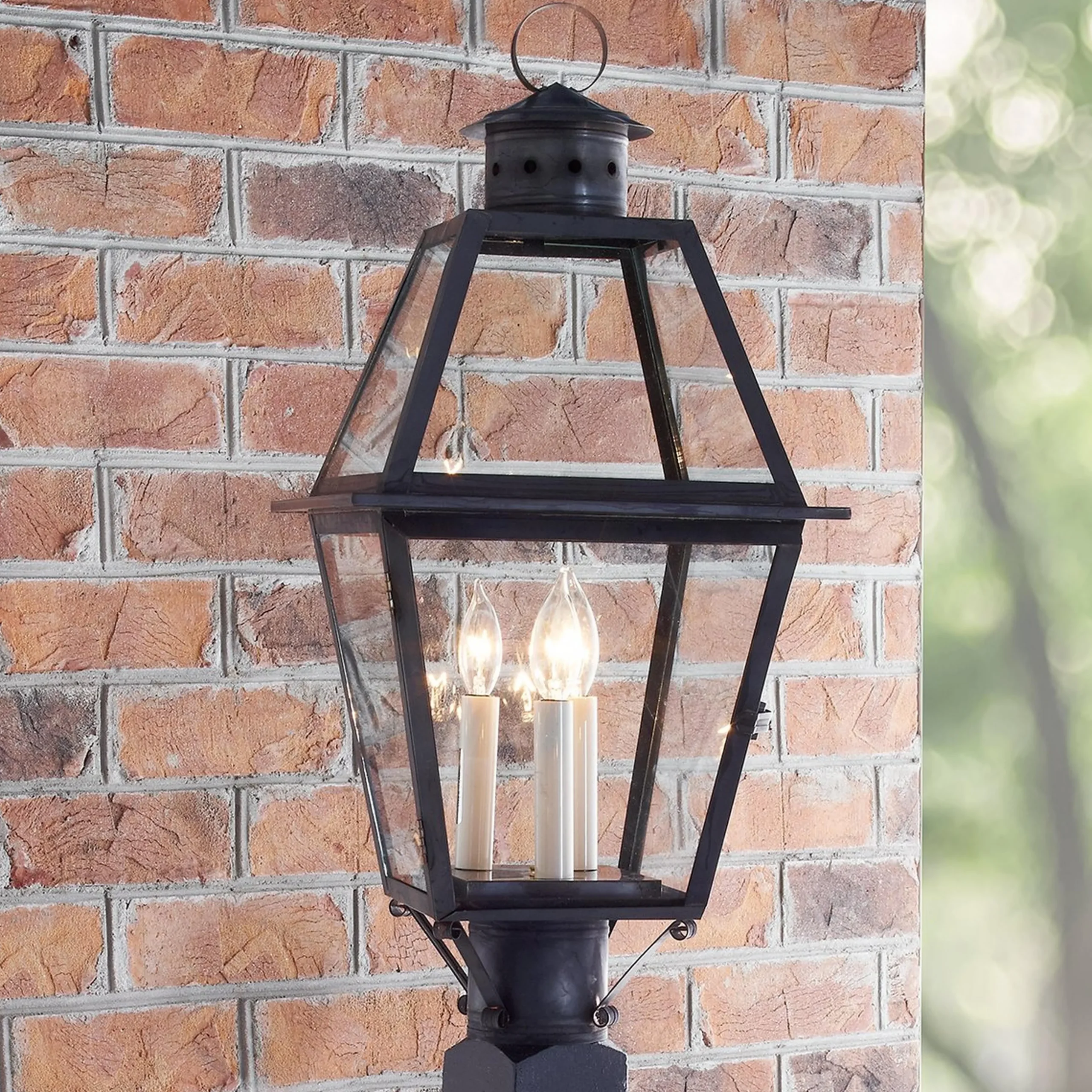 Colonial Metalcrafts Richmond Outdoor Post Light