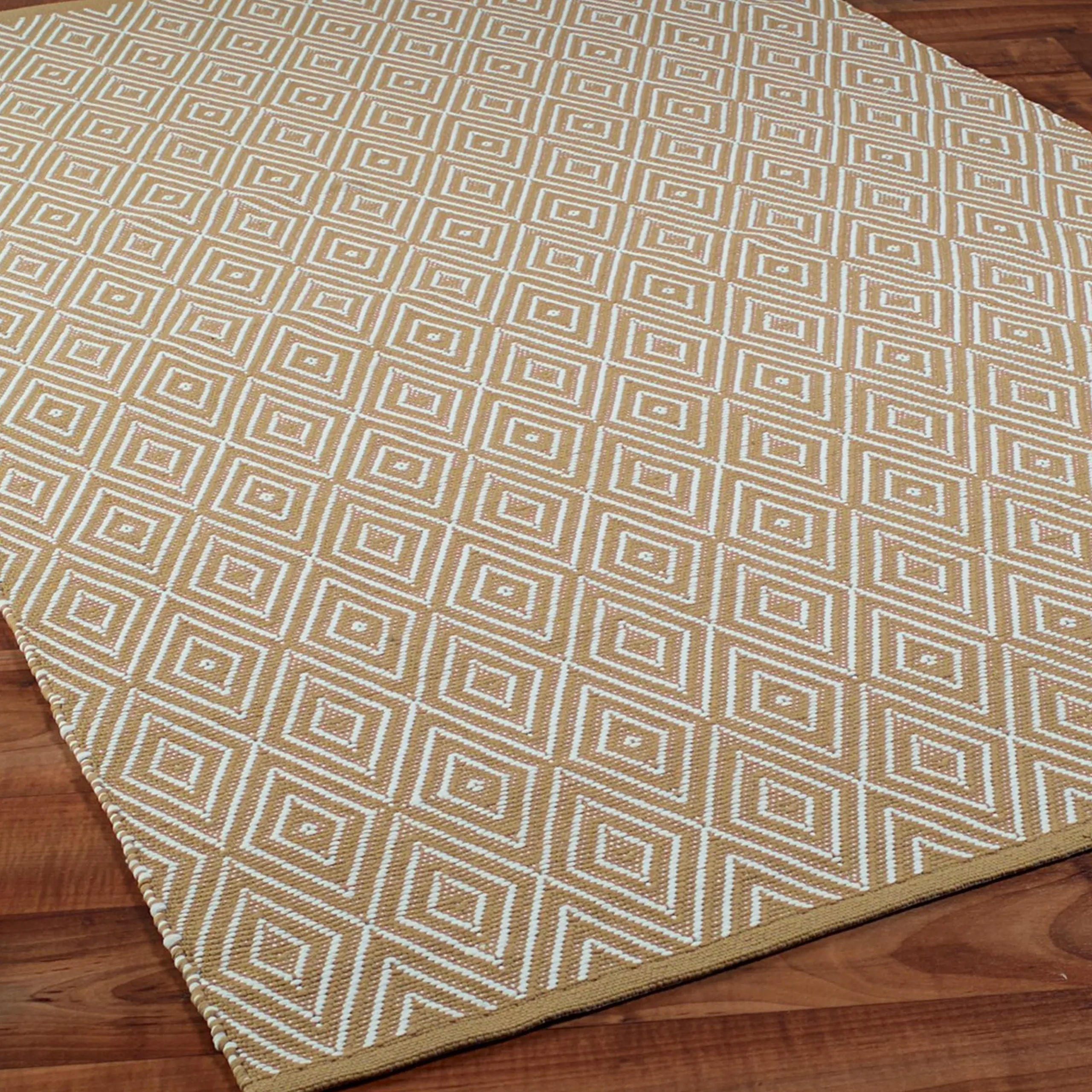 Concentric Diamond Indoor / Outdoor Rug
