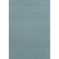 Concentric Diamond Indoor / Outdoor Rug