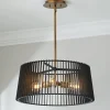 Concertina Convertible Semi-Flush Ceiling Light