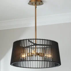 Concertina Convertible Semi-Flush Ceiling Light