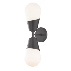 Cone Bulb Sconce - 2 light