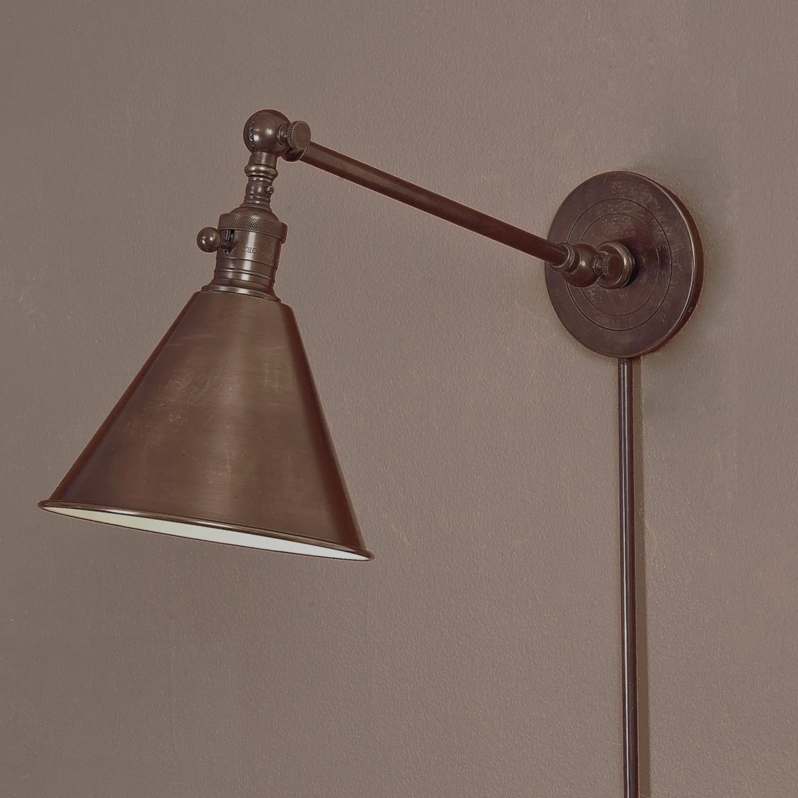 Cone Pivot Shade Swing Arm