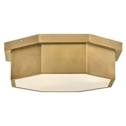 Contemporary Hexagon Ceiling Light