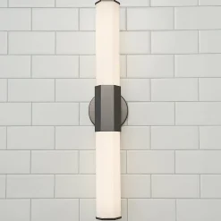 Contemporary Hexagon LED Vanity Light - Small