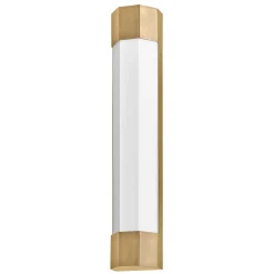 Contemporary Hexagon LED Pocket Sconce