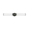 Contemporary Hexagon LED Vanity Light - Medium