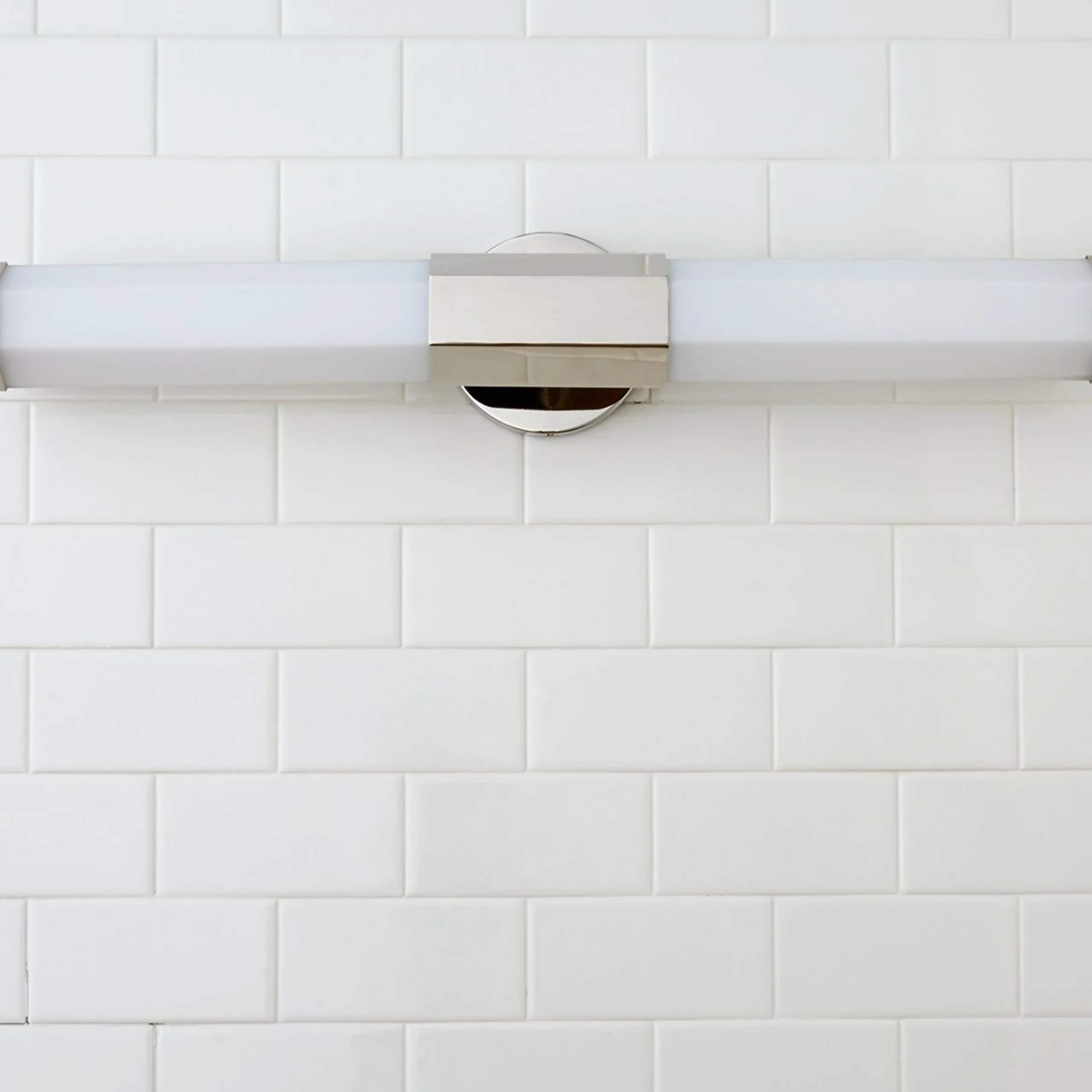 Contemporary Hexagon LED Vanity Light - Small