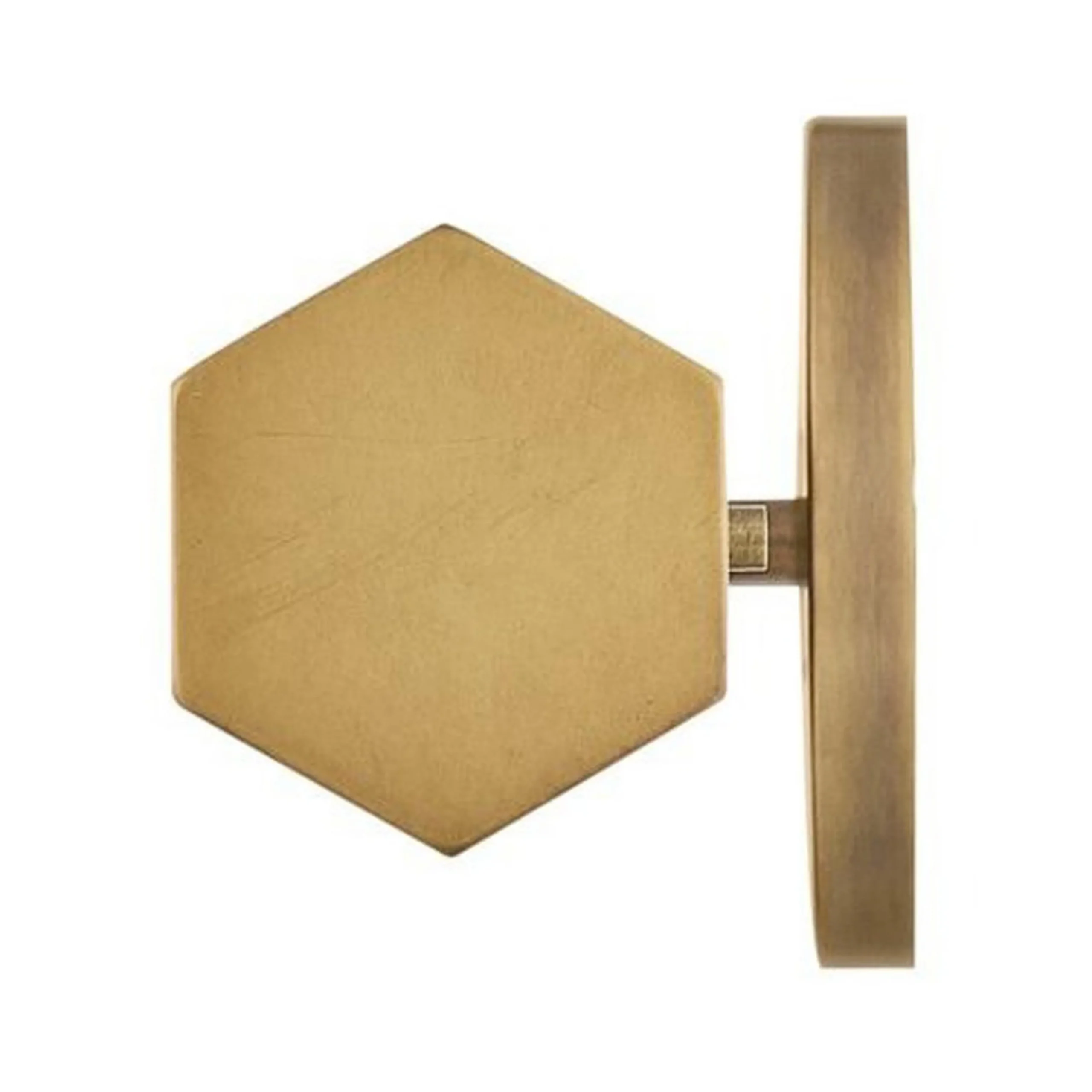 Contemporary Hexagon LED Vanity Light - Large
