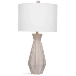 Contemporary Prismatic Concrete Table Lamp