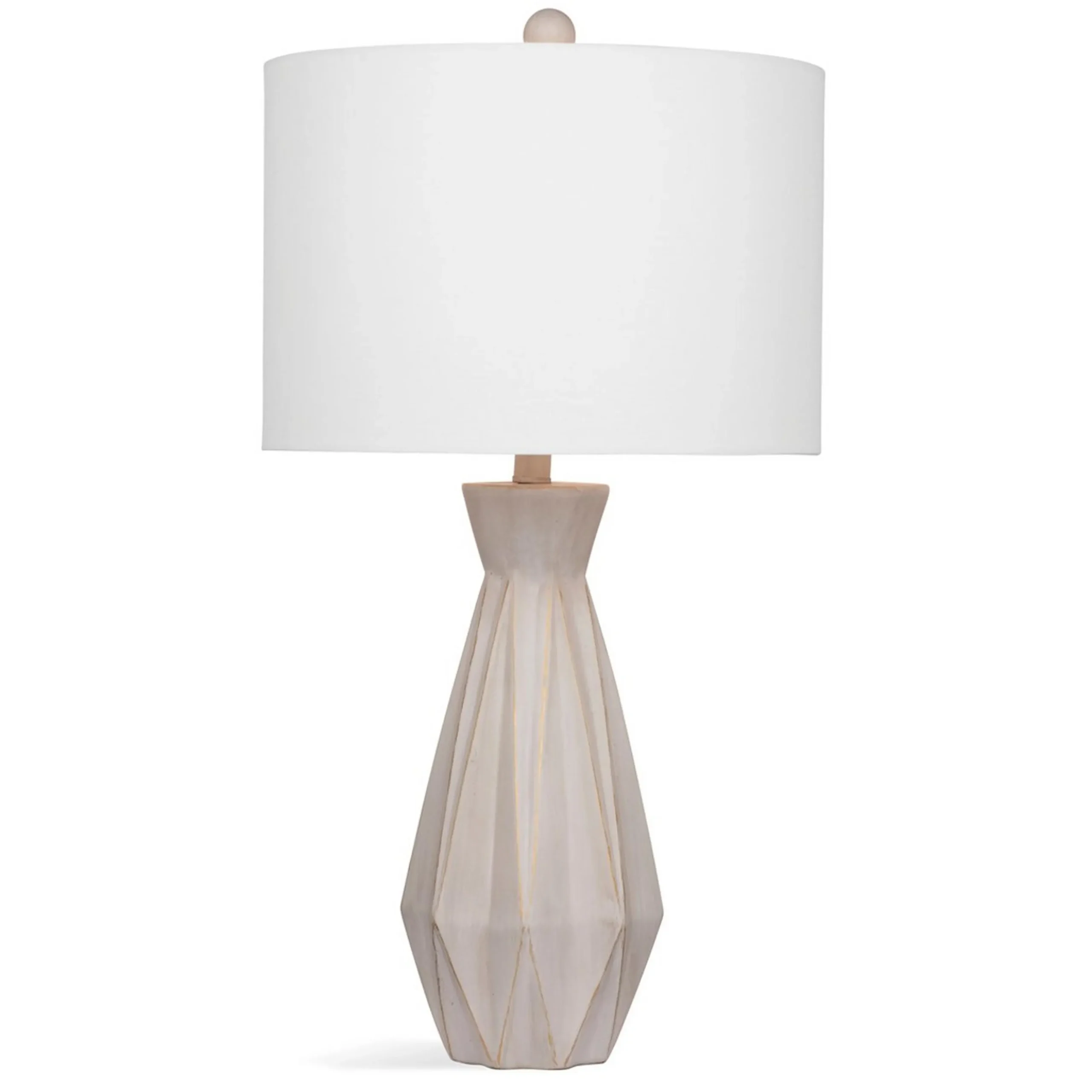 Contemporary Prismatic Concrete Table Lamp