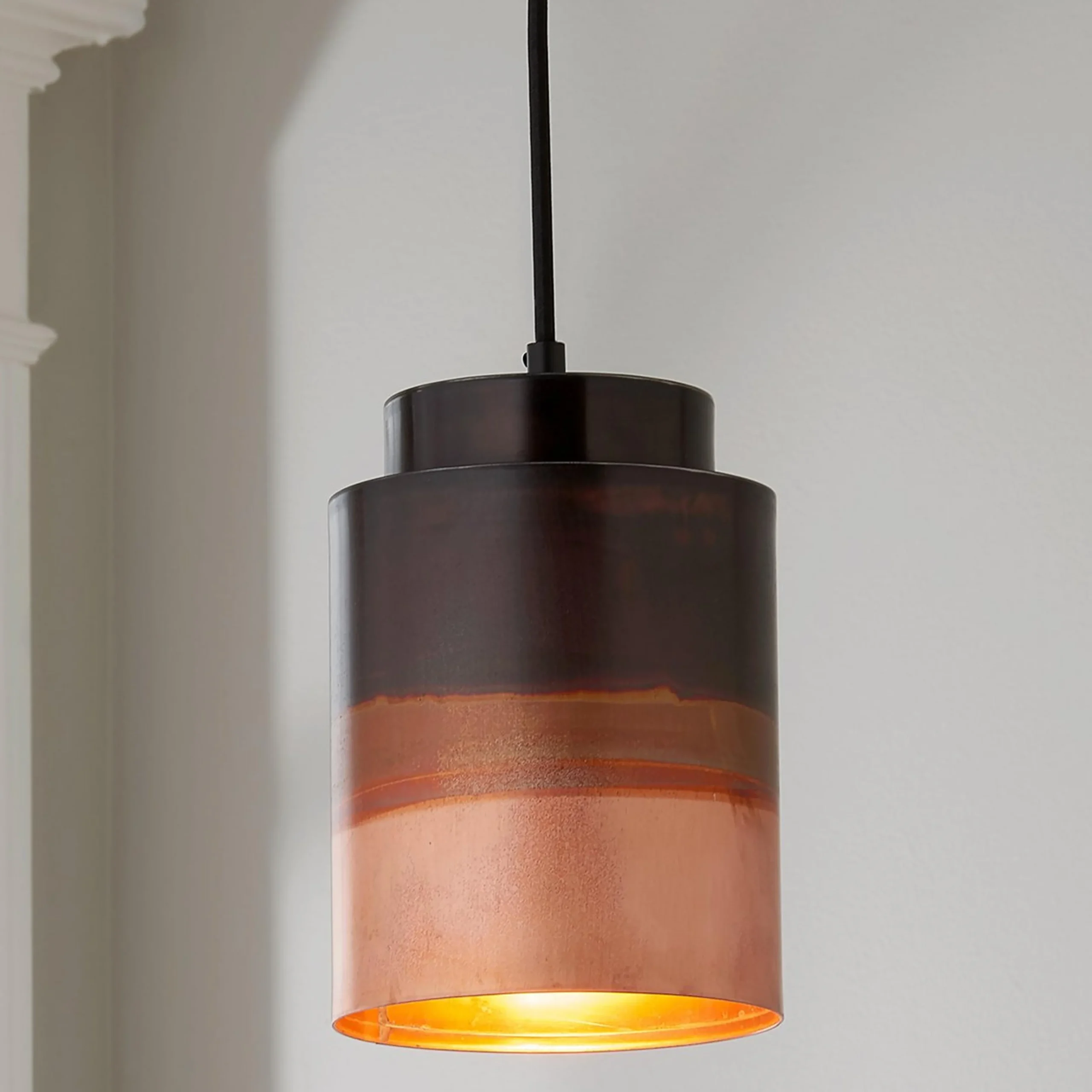 Copper Ombre Pendant - Small