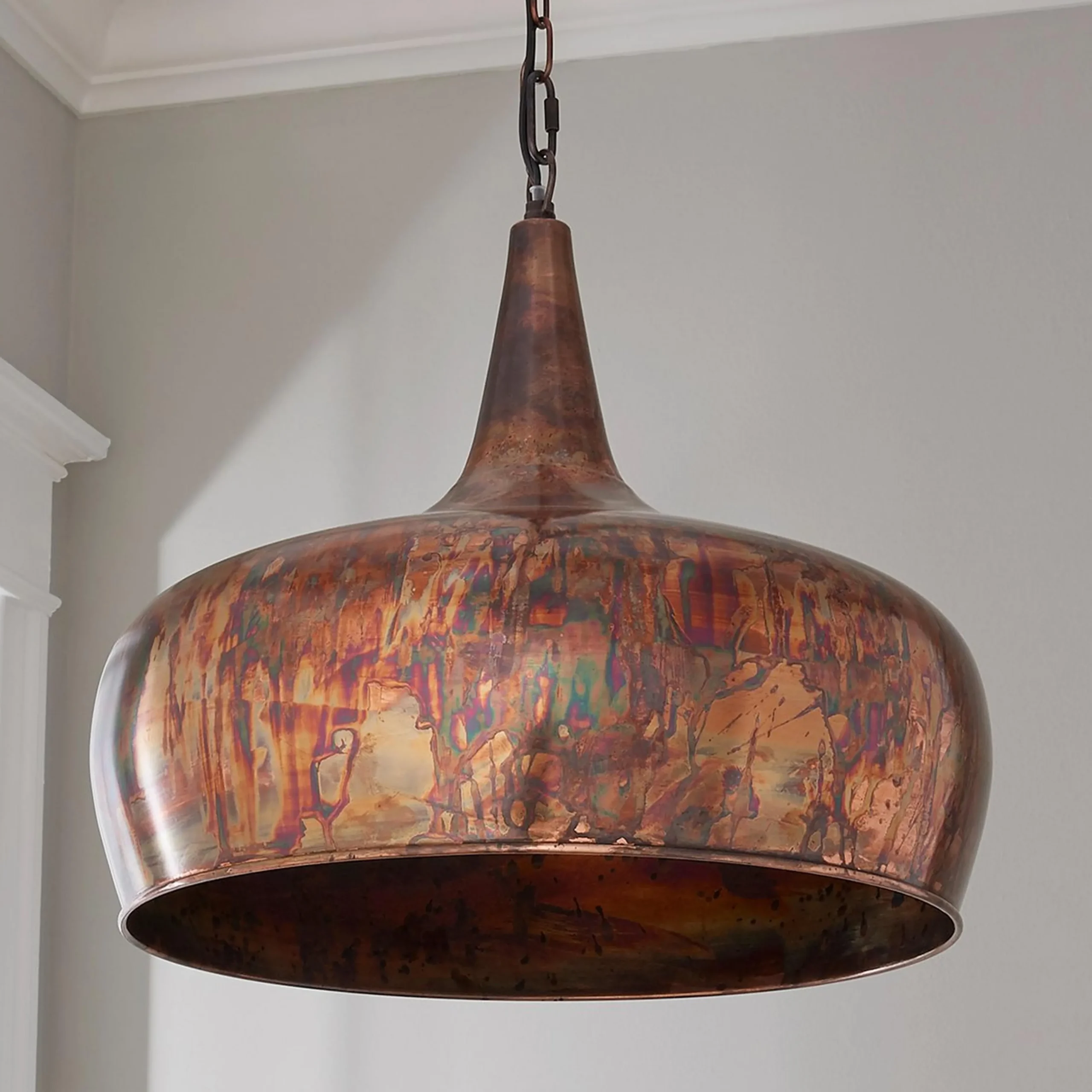 Copper Onion Dome Pendant