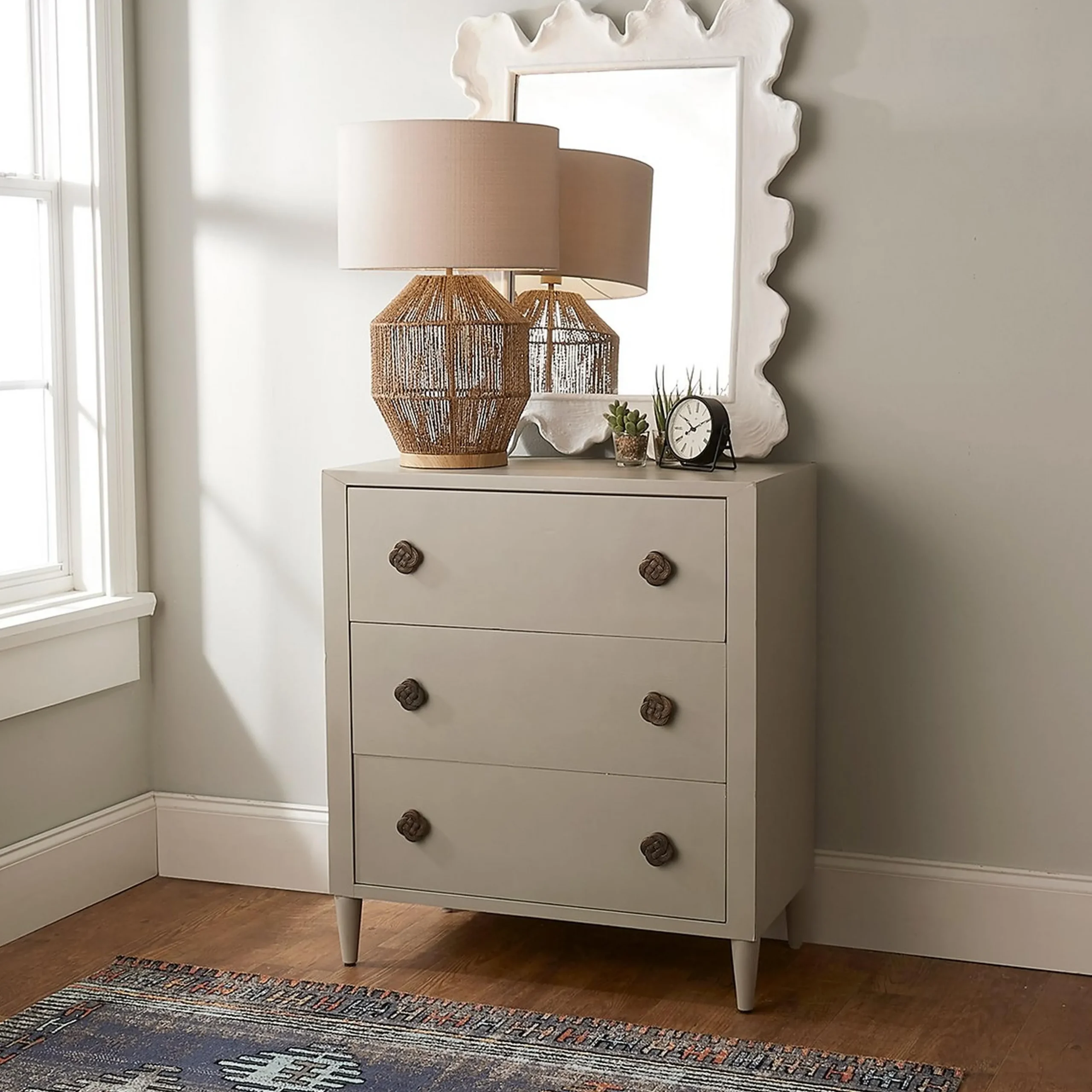 Coral Curve Mirror - Rectangle