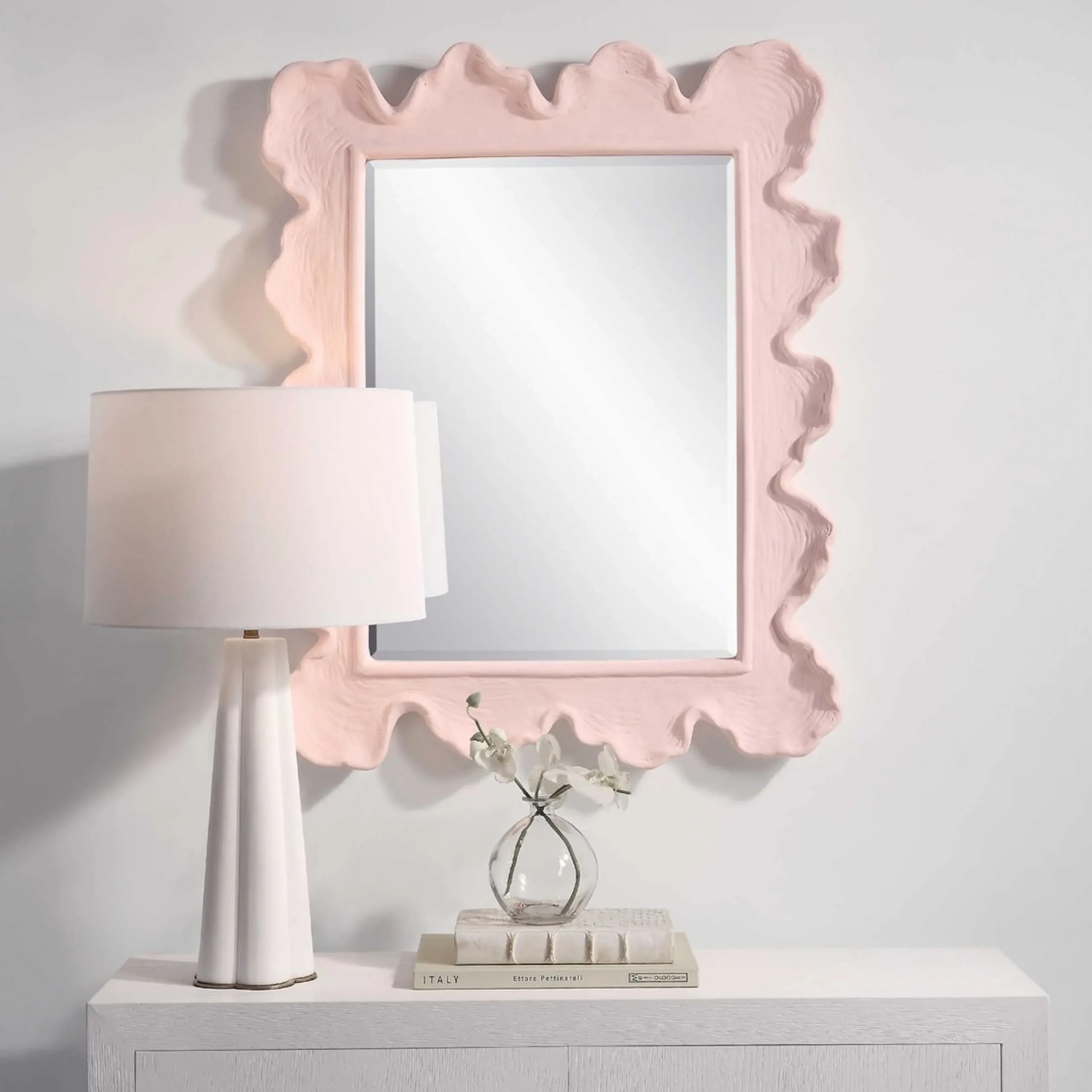 Coral Curve Mirror - Rectangle