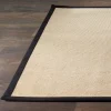 Cotton Binding Wool Sisal Rug