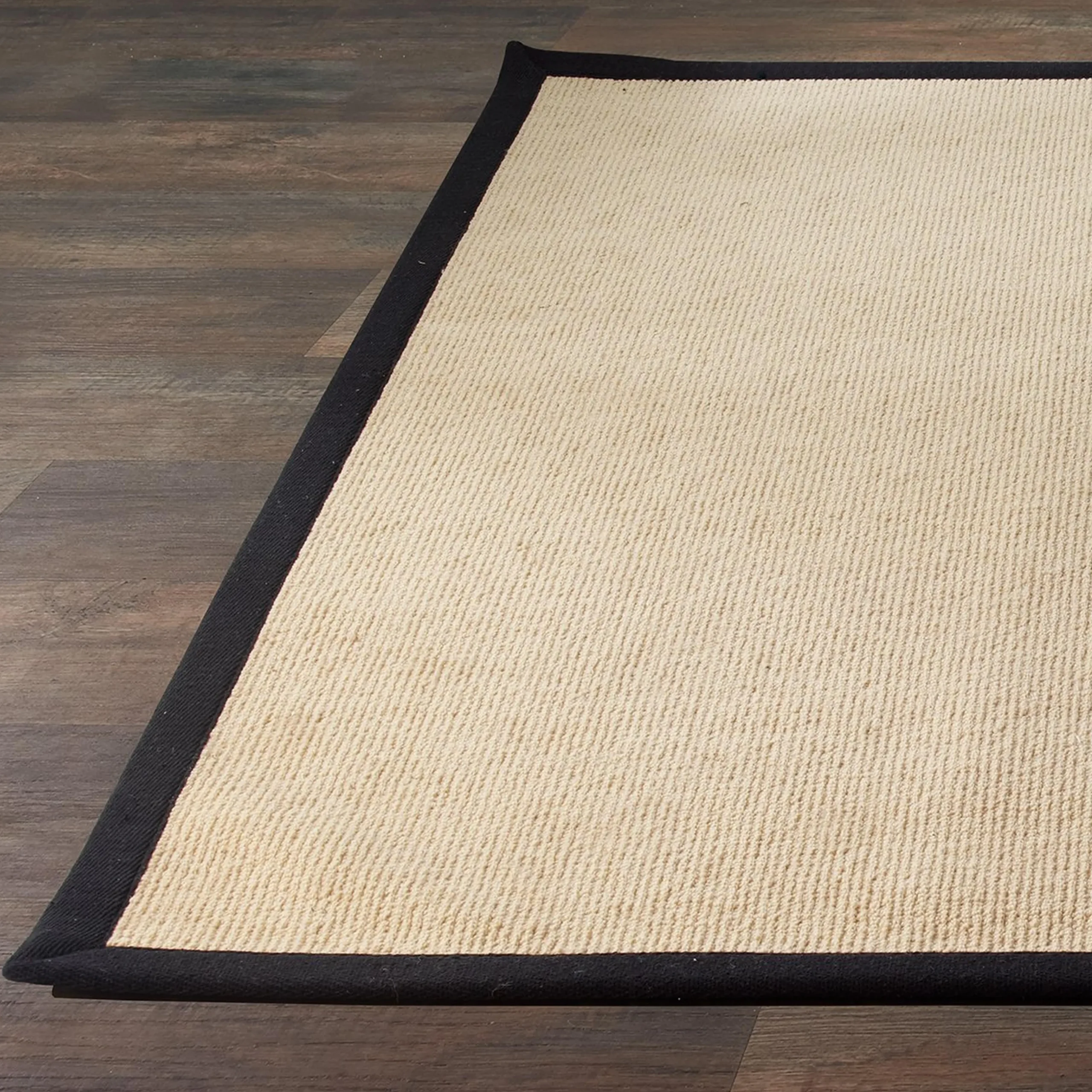 Cotton Binding Wool Sisal Rug