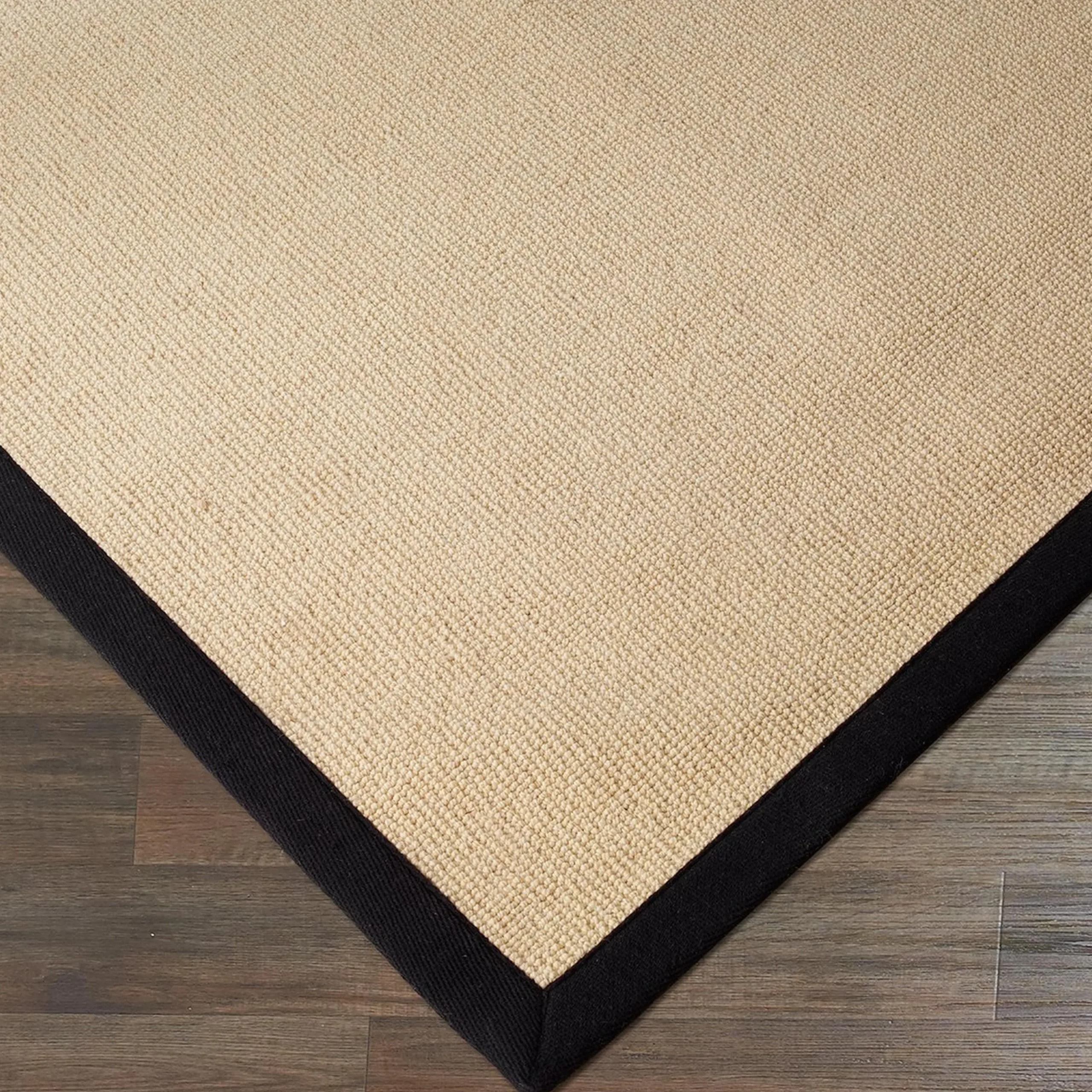Cotton Binding Wool Sisal Rug