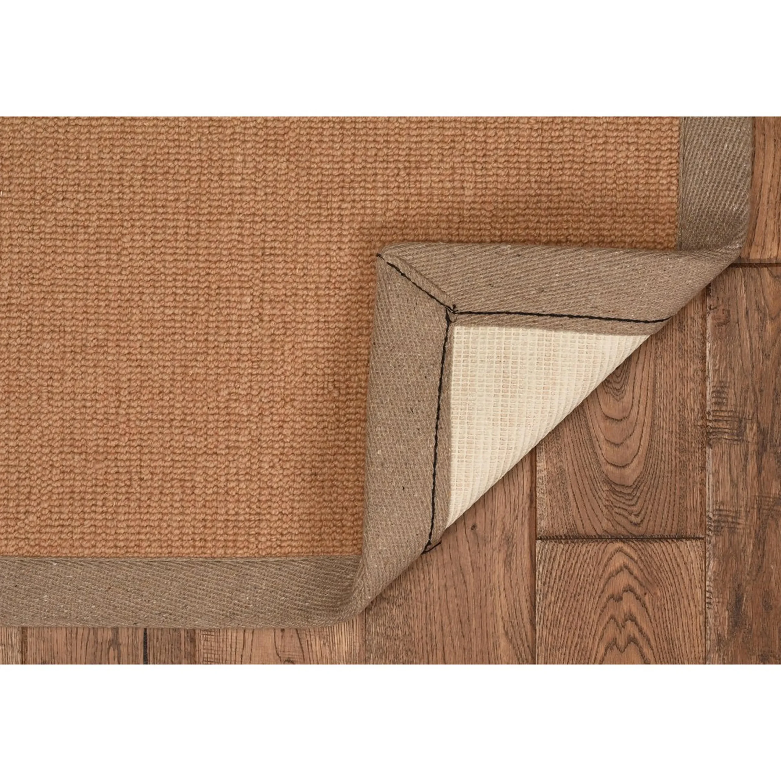 Cotton Binding Wool Sisal Rug