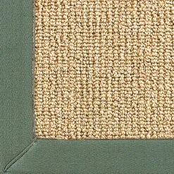 Cotton Binding Wool Sisal Rug